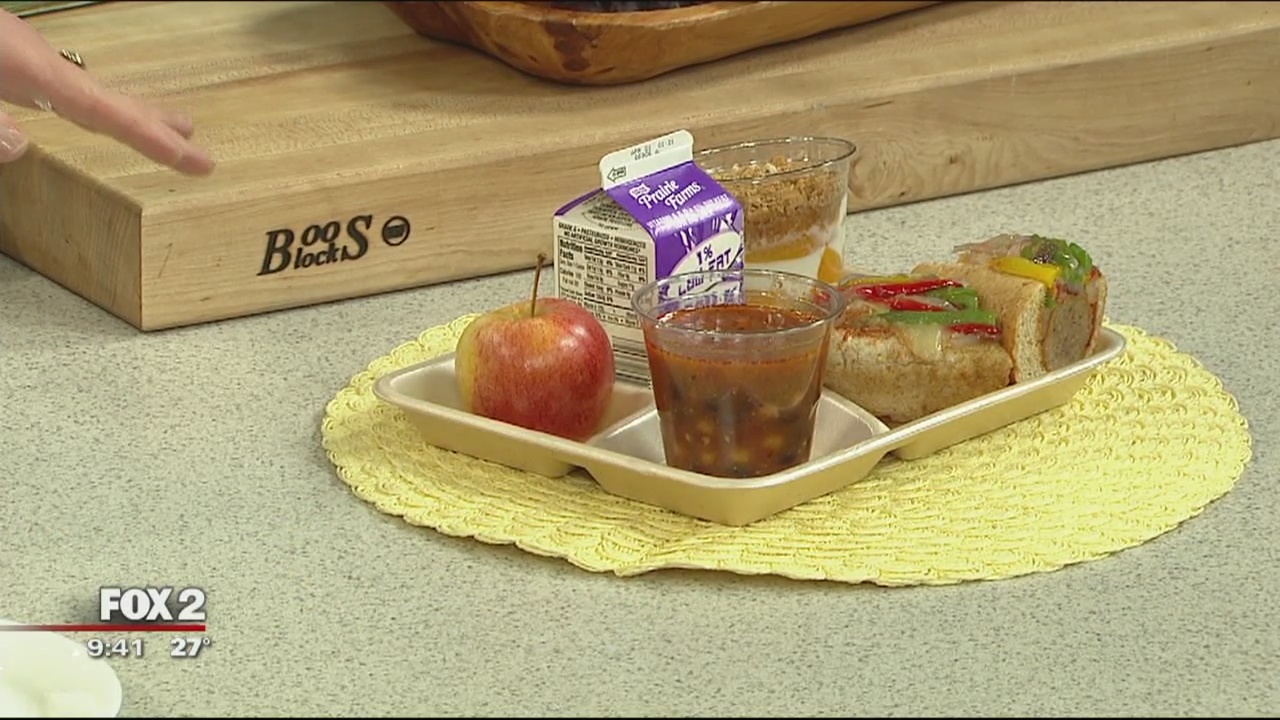 Detroit chef students competing to create best school lunches