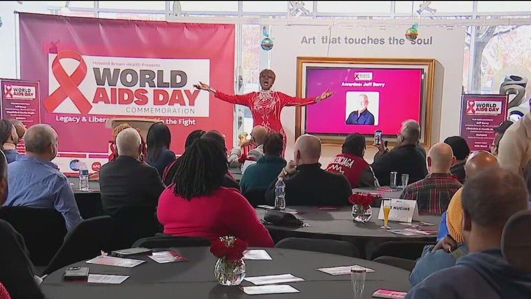 Howard Brown Health World AIDS Day commemoration