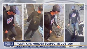 Charlie Kirk murder suspect in custody, Trump says