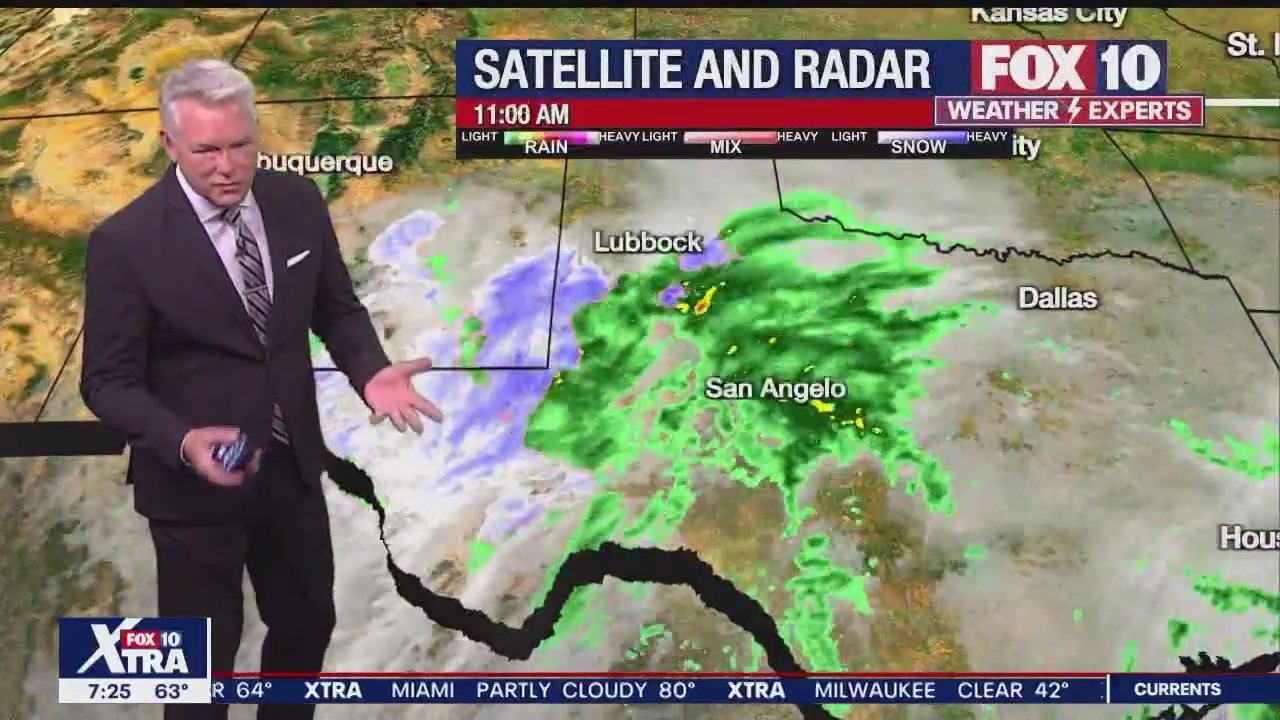 7PM Weather Forecast - 11/25/2022