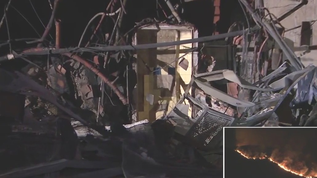 Homes destroyed in Palisades Fire