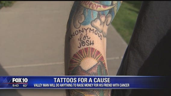 Valley man raises money for cancer-stricken friend