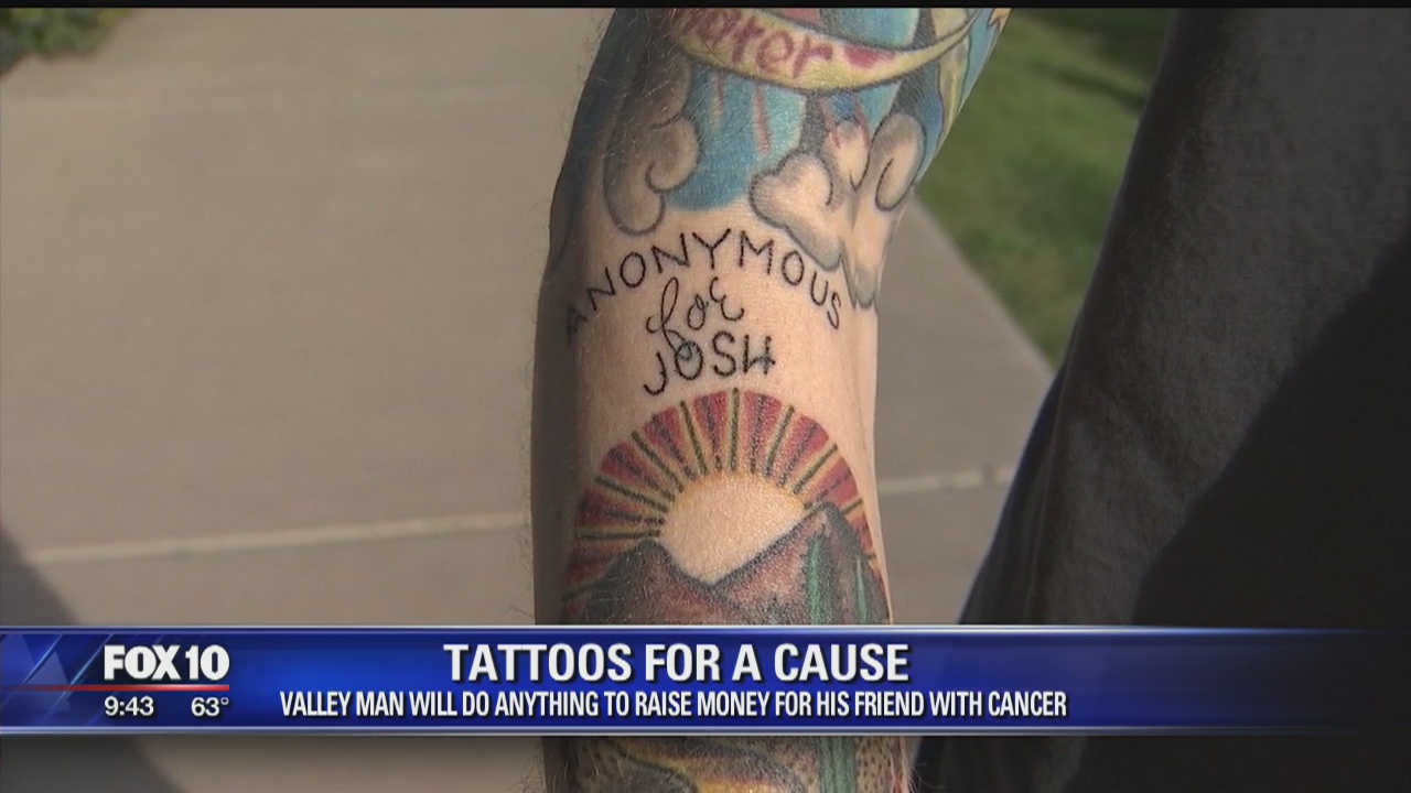 Valley man raises money for cancer-stricken friend