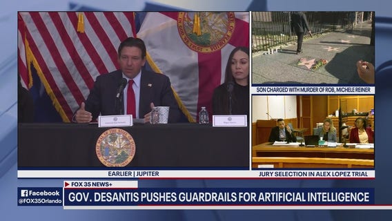 Florida Gov. Ron DeSantis discusses AI policies