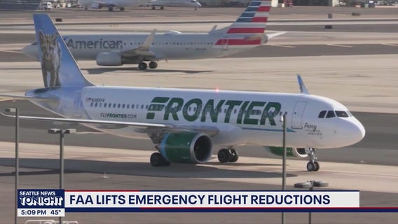 FAA lifts flight restrictions as airlines resume normal schedules after shutdown