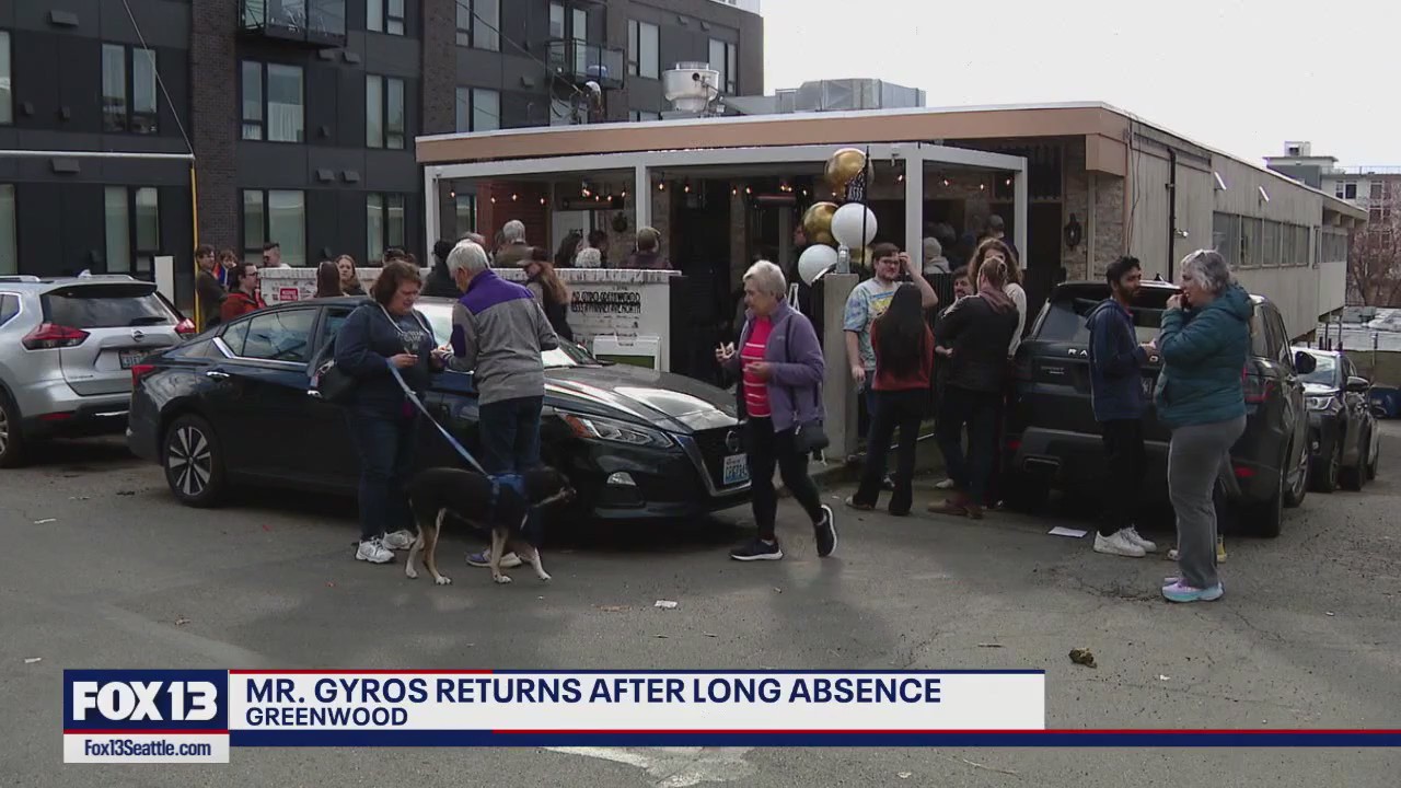 Seattle's Mr. Gyros returns after long absence