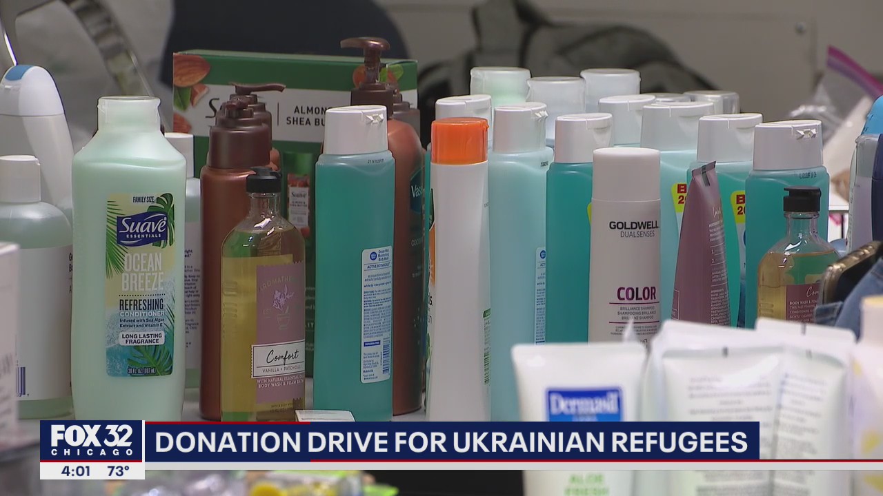 Chicago's Rush University collecting items for Ukrainian refugees