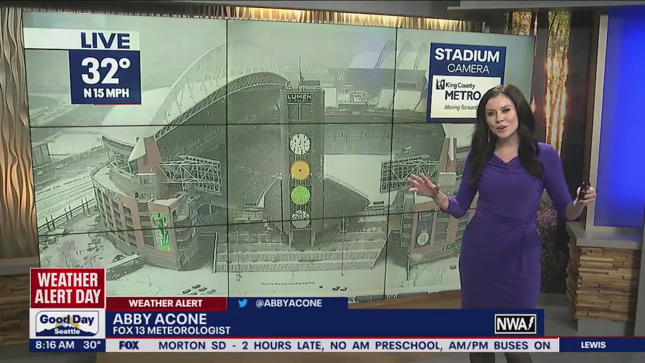 Weather alert day: Snowy morning across Puget Sound