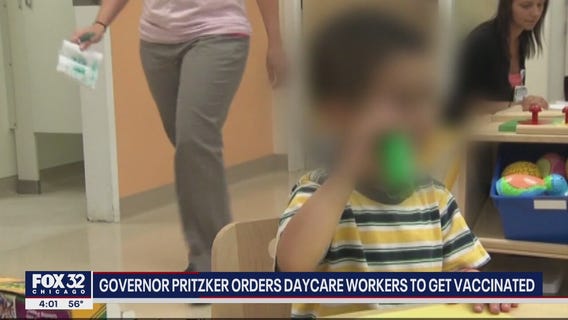 Pritzker requiring daycare center staff to get vaccinated or undergo weekly testing