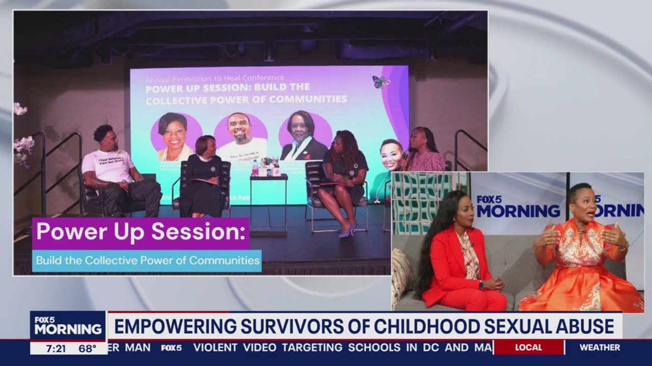 Shine Conference Empowering Survivors of Childhood Sexual Abuse | FOX 5 DC