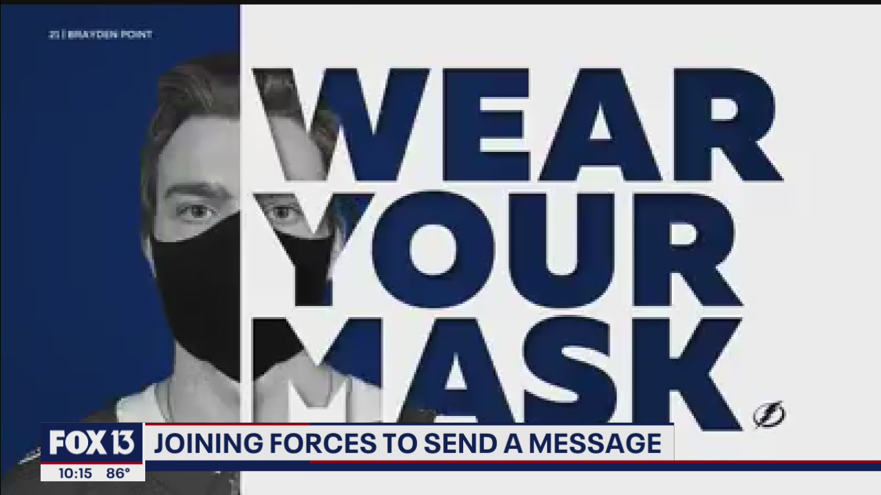 Athletes to Floridians: Wear your mask | FOX 13 Tampa Bay