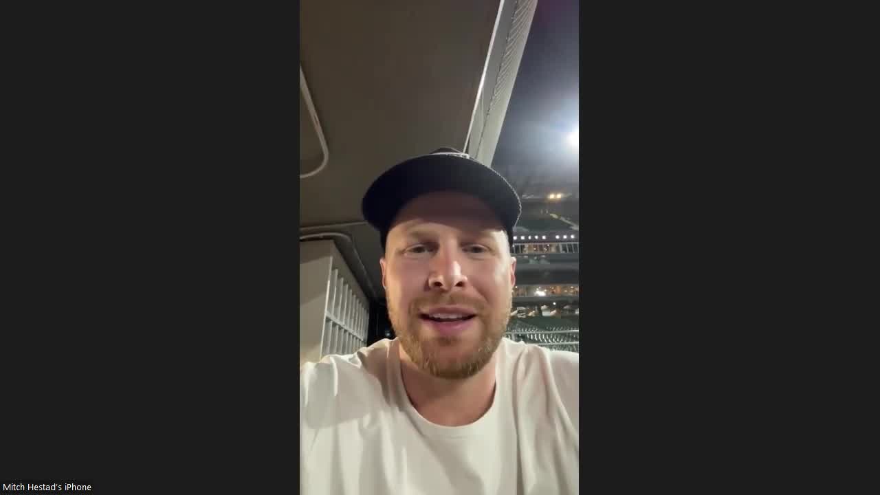 Twins catcher Ryan Jeffers talks rally sausage