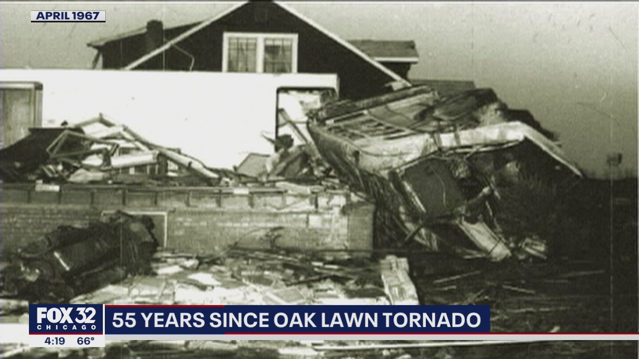 Oak Lawn tornado of 1967: 55 years since tornado outbreak claimed the lives of 58 people, injured over 1K