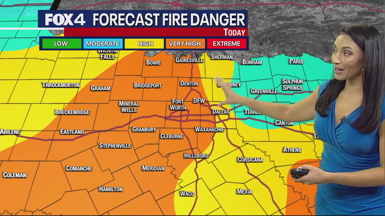 Dallas weather: August 1 afternoon forecast