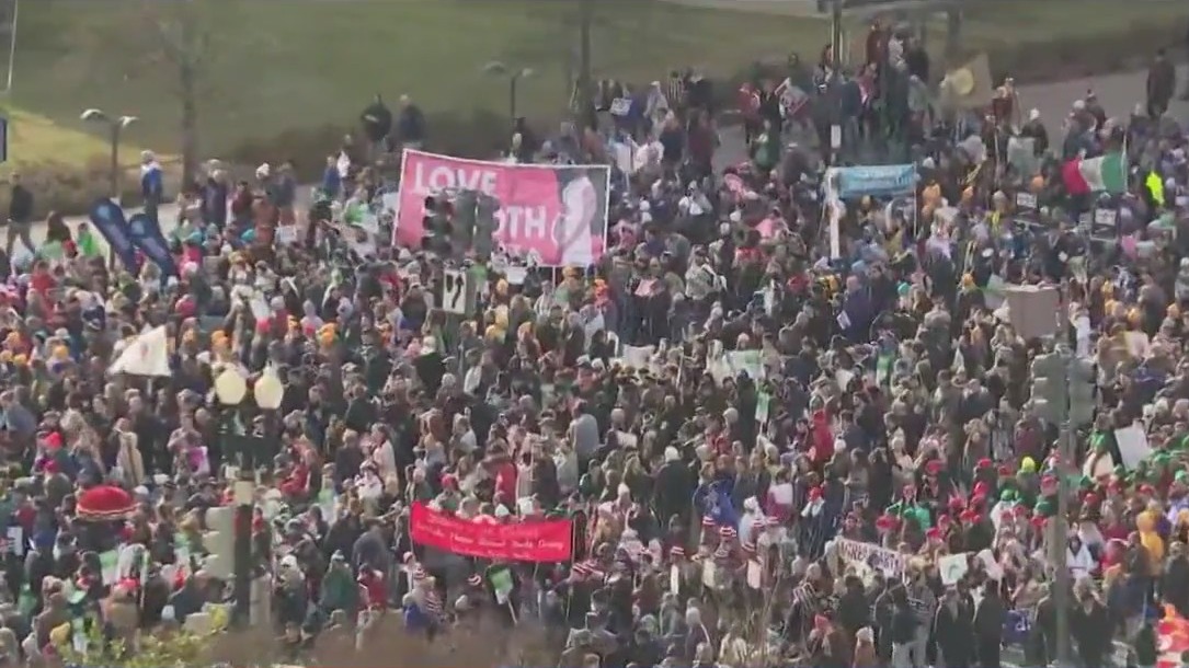1st post-Roe v. Wade pro-life march takes place in Washington D.C.
