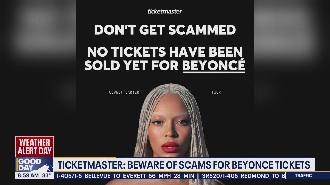 Ticketmaster: 'Beware of Beyoncé ticket scams'