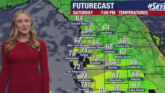 Tampa weather | Heavy wind gusts on Saturday