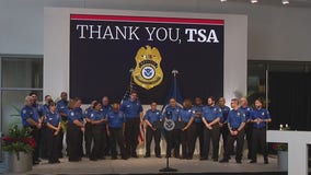 Kristi Noem presents $10K bonus checks for TSA officers at TPA