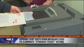 Michigan straight-party voting ban won't take effect