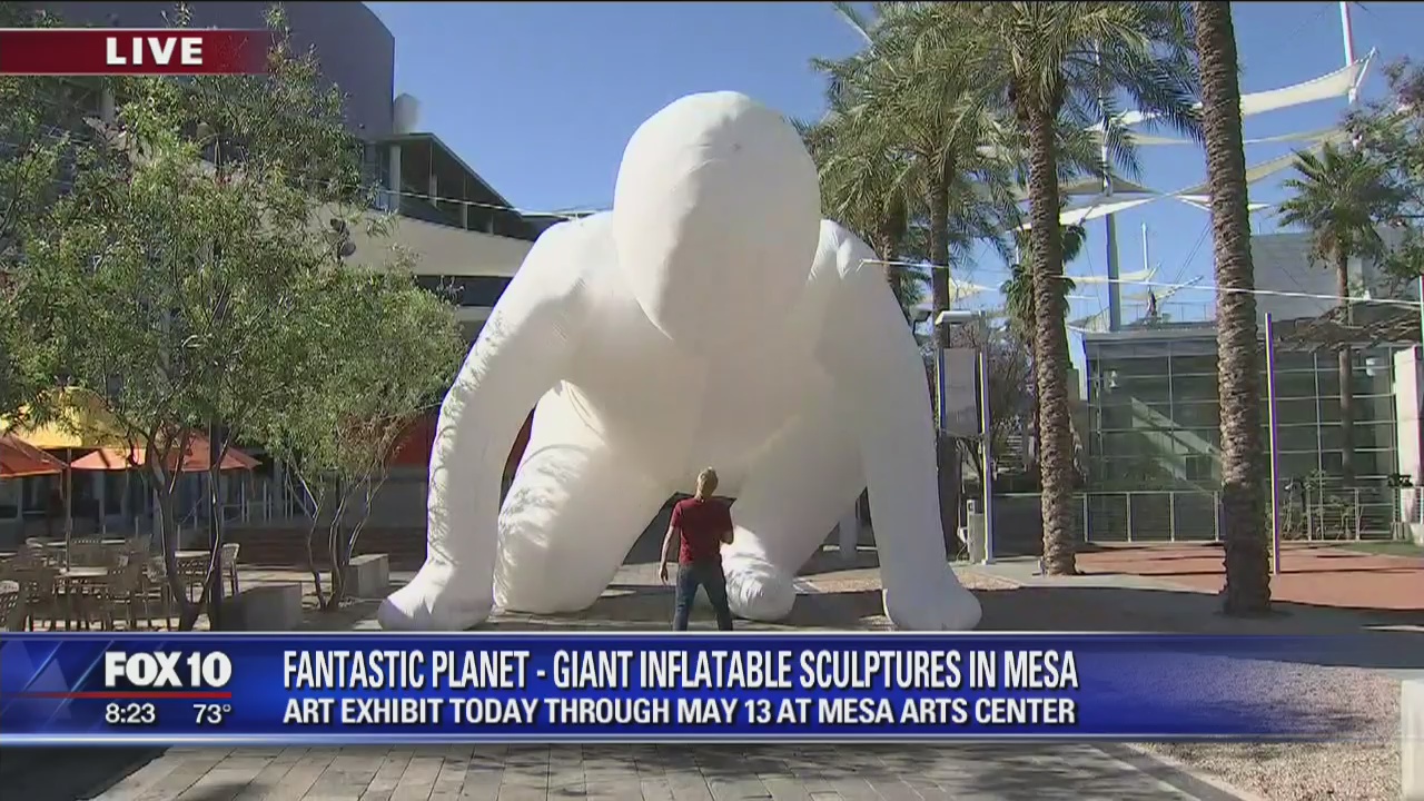 Cory's Corner: Giant inflatable sculptures at the Mesa Arts Center