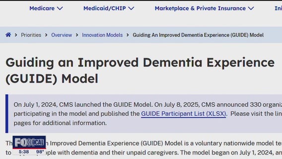 Medicare program gives dementia caregivers free support