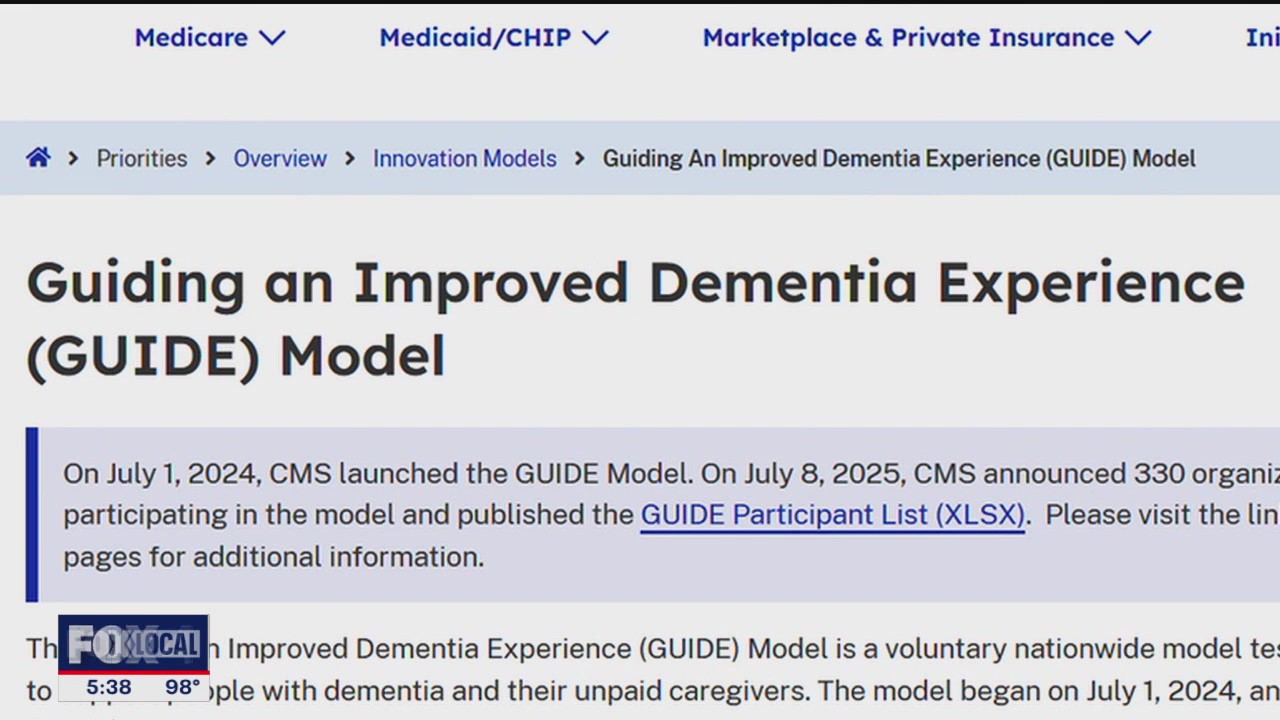 Medicare program gives dementia caregivers free support