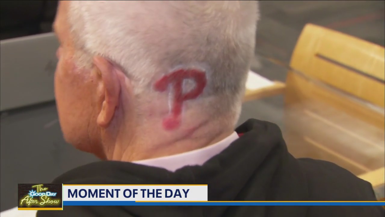 Moment of the Day: 'P' is for Phillies haircut
