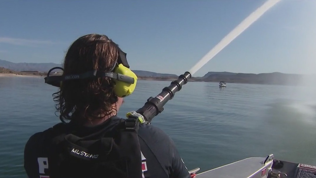 Check out Peoria Fire-Medical Department's fire boat