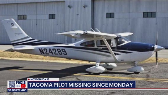 Search underway for missing Tacoma pilot
