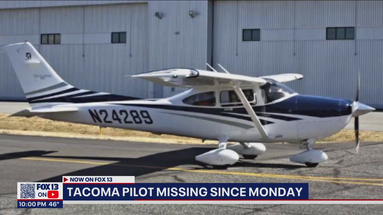 Search underway for missing Tacoma pilot