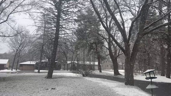 MN weather: Fluffy snowflakes in Twin Cities