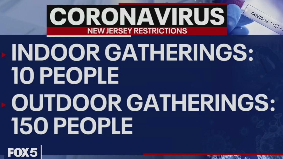 New restrictions in NJ | FOX 5 New York