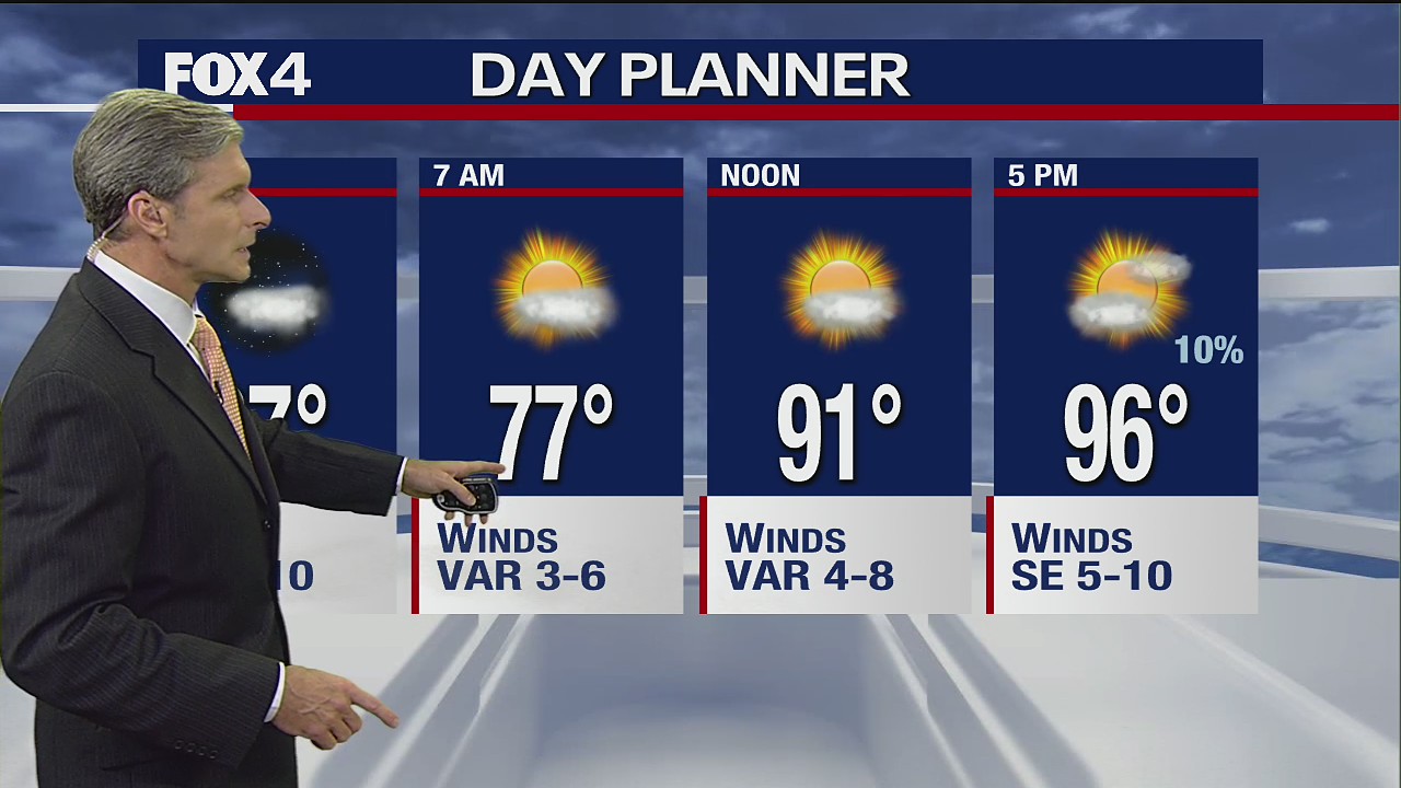 Aug. 30 evening forecast