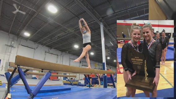 Muskego gymnast learns how to perform without arms, goes to state