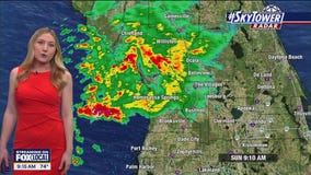 Tampa weather | Rain moves through Sunday morning