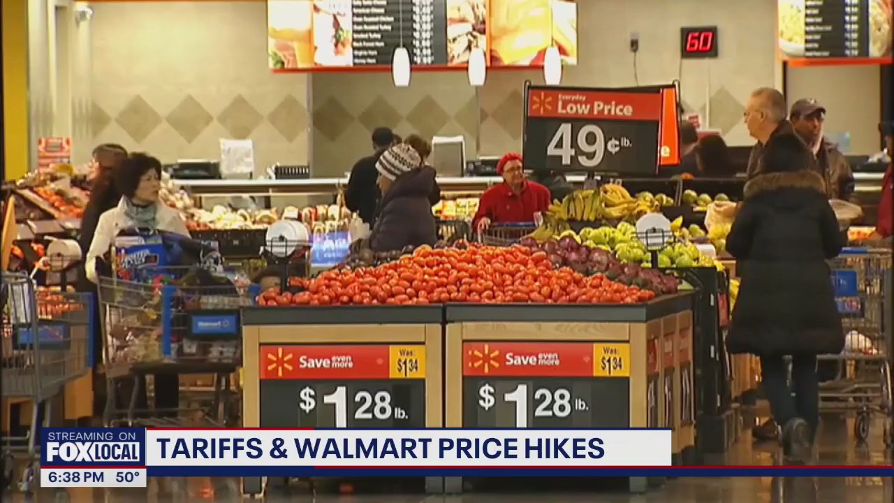 Tariffs to cause Walmart price hikes