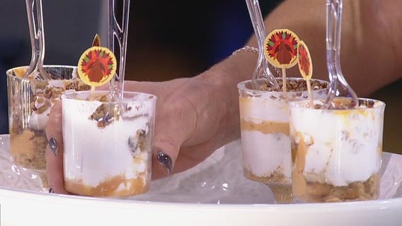 Thanksgiving recipe: Pumpkin Cheesecake Mousse Parfaits