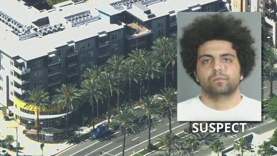 Suspect arrested in connection to double homicide at a luxury high-rise apartment in Anaheim