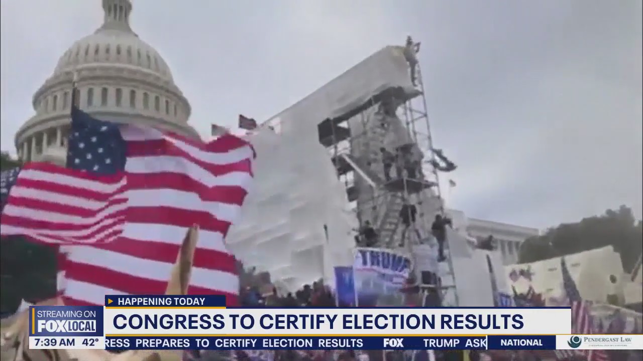Congress to certify US election results