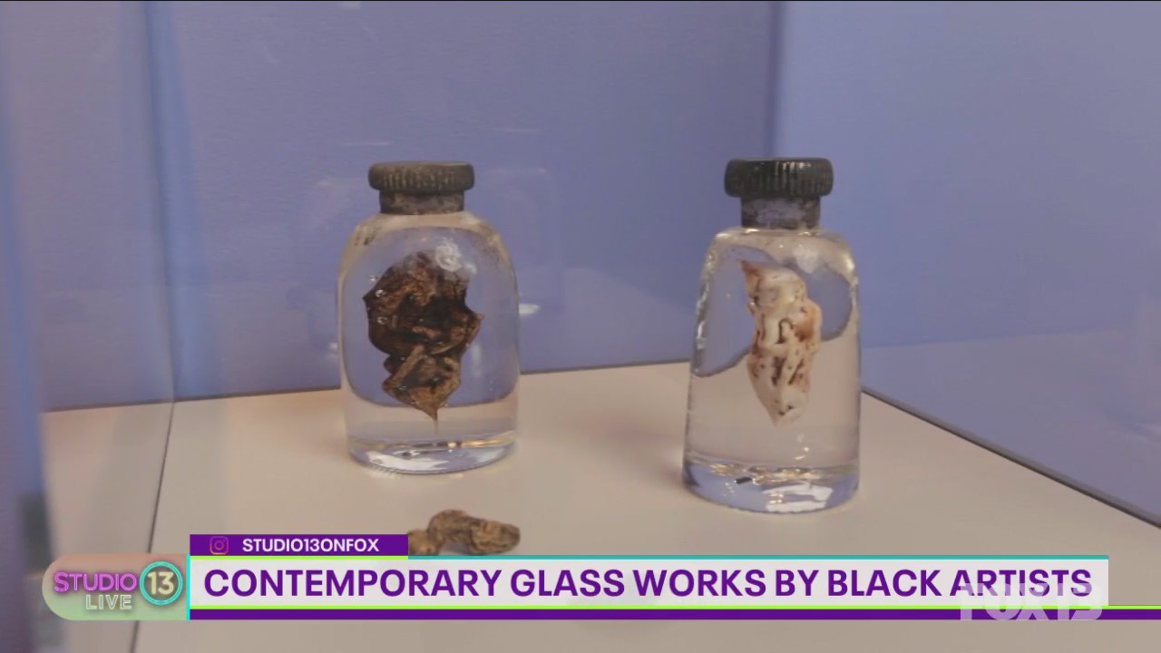 Contemporary glass works by Black artists