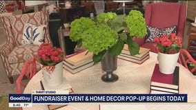 Fundraiser event and home decor pop-up begins Friday