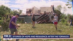 Stories of hope and resilience after suburban Chicago tornado