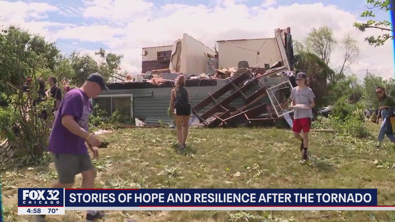 Stories of hope and resilience after suburban Chicago tornado