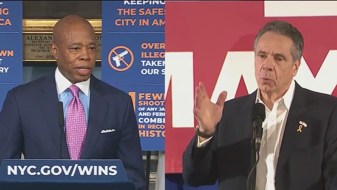 Mayor Adams responds to Cuomo's Mayoral bid