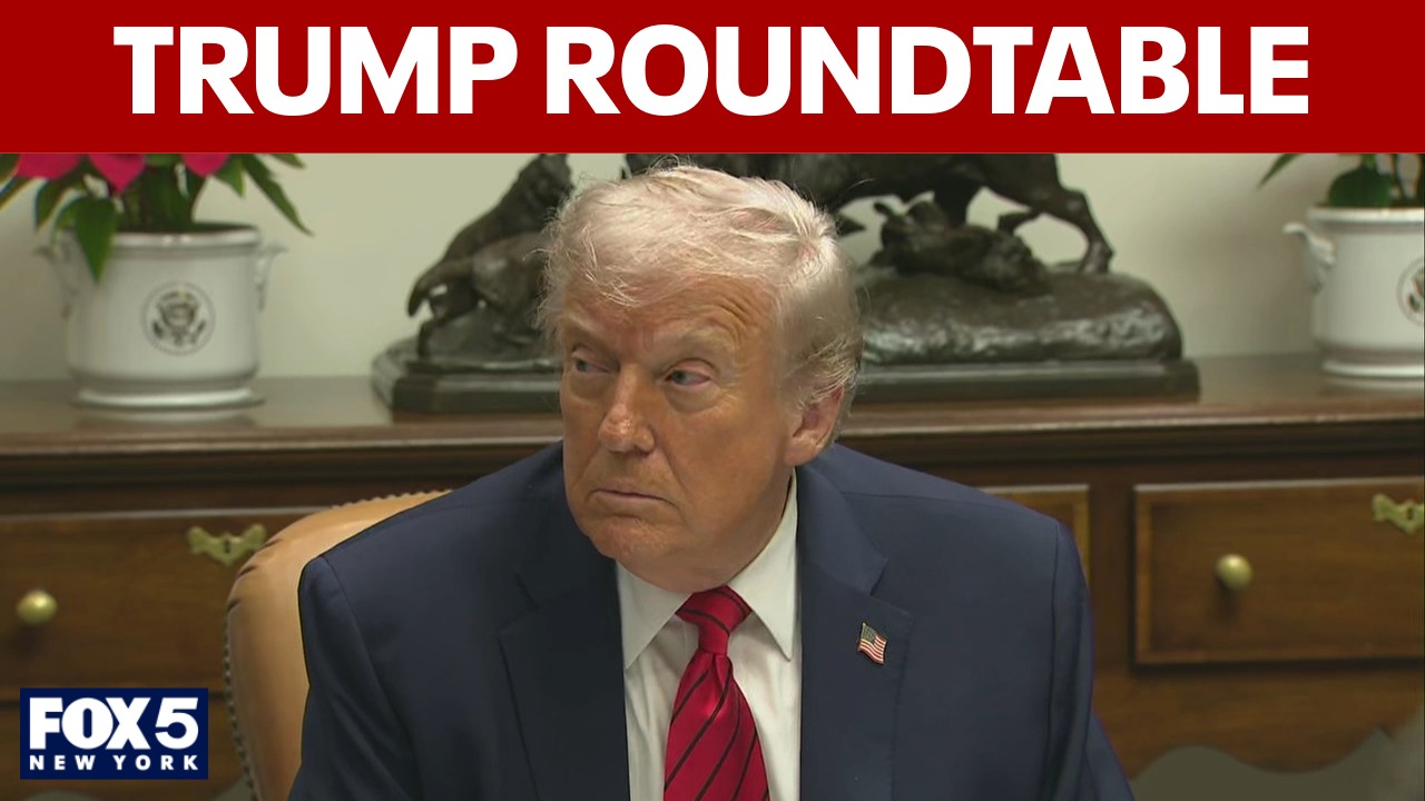 Trump participates in roundtable