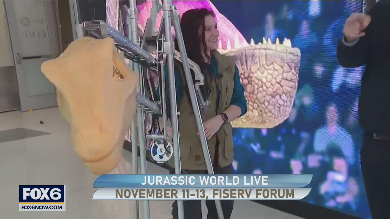 Jurrasic World Live Tour comes to Fiserv Forum
