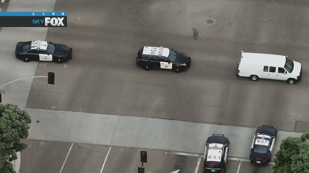 Slow chase through LA County