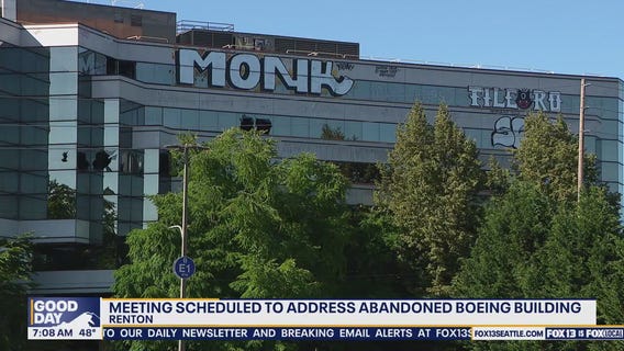 City of Renton plans meeting with owners of dilapidated office building