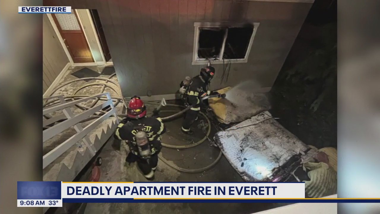 Deadly apartment fire in Everett, WA | FOX 13 Seattle