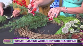 Wreath-making workshop with Glasswing